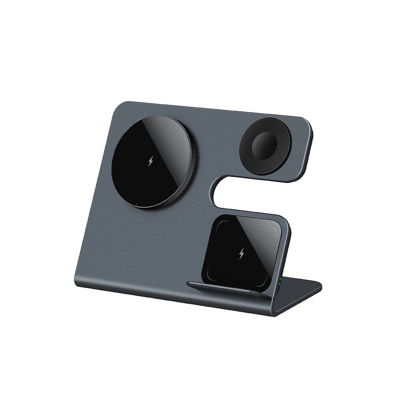 15W 3 in 1 Wireless Charger Magnetic Wireless Charger Stand for Mobile Phone