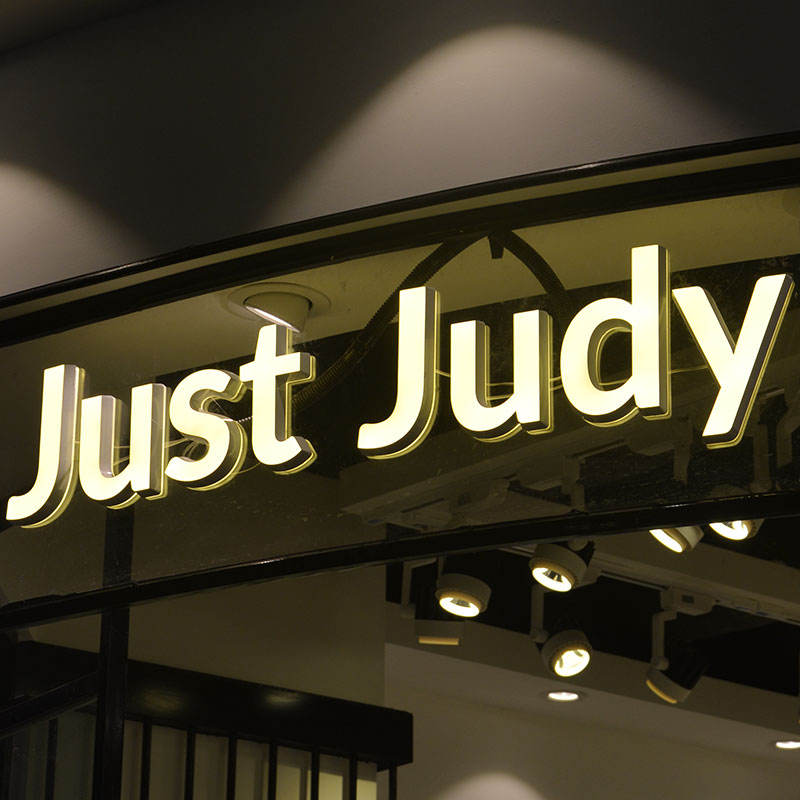 Custom 3d Sign 12v Frontlit Store Shop Name Sign Outdoor Led Illuminated Channel Letter