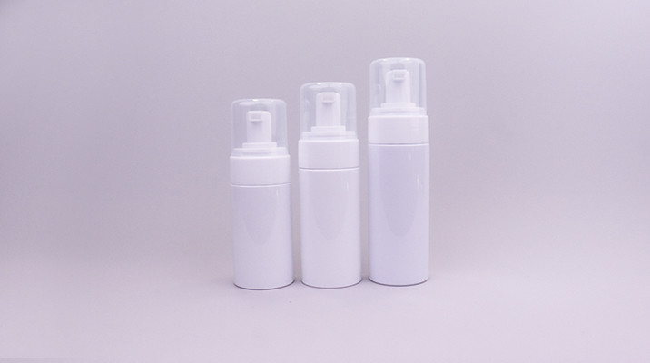 0.8cc Empty PET Foaming Soap Pump Bottle Empty Foam Pump Bottles