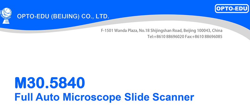 OPTO-EDU M30.5840 Full Auto Microscope Slide Scanner 200 Slides