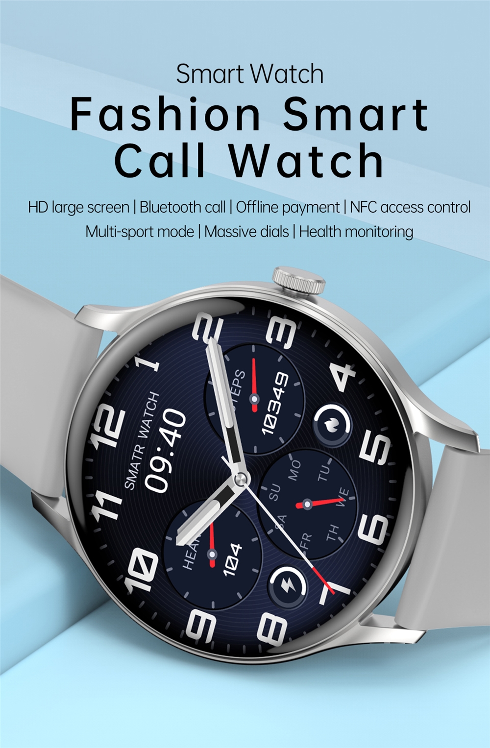 Smartwatch Blood Pressure Heart Rate Monitor HK33 Children'S Camera Mobile Smart Music Themed Watch