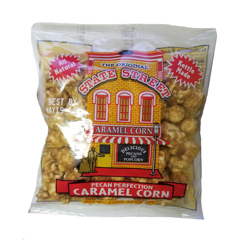 Custom Print Heat Seal 3 side sealing PET plastic bags for popcorn packing