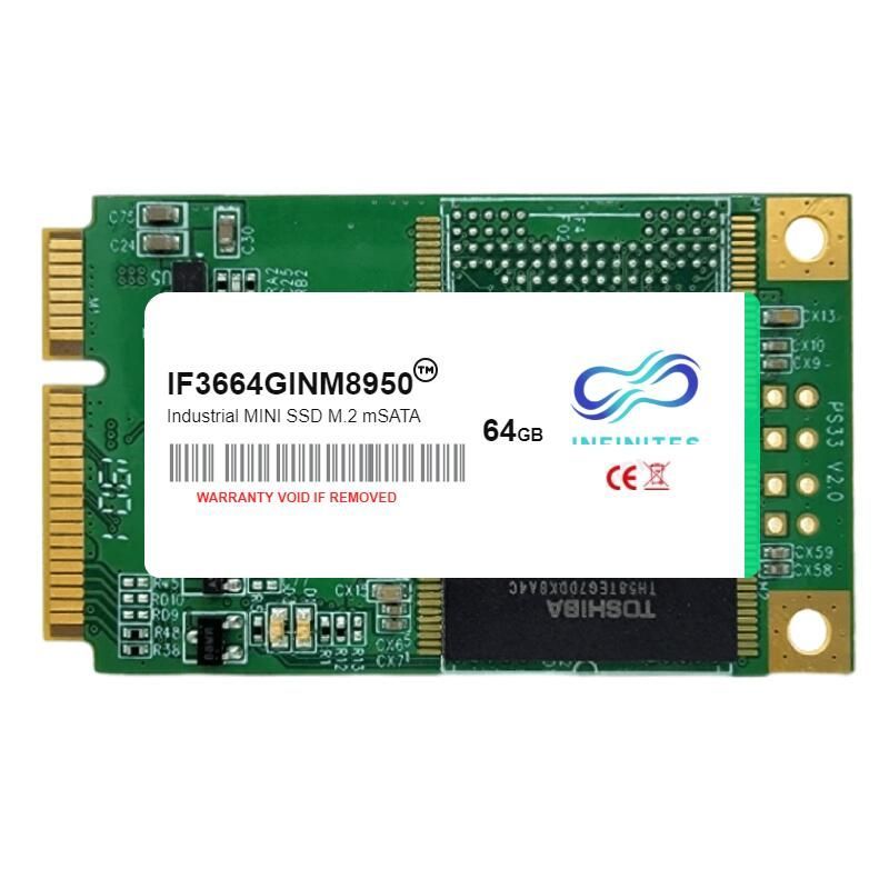 Industrial M. 2 Pcie SSD, N-26m2 (2242) , 5 GB, 3D Pslc Flash, -40&deg; C to +85&deg; C Nand Flash Memory