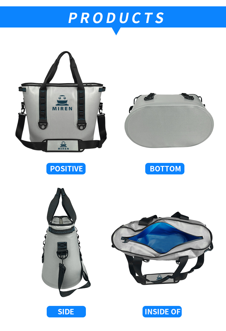 30 Liters Soft Leak Proof Cooler , Reusable Insulated Cooler Handbag