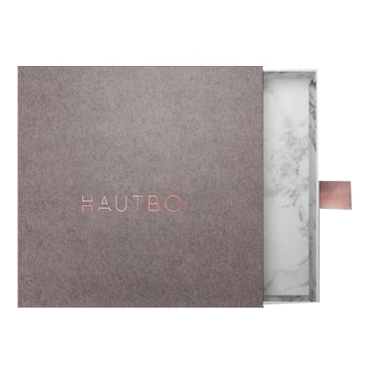 Bulk Small Jewelry Shipping Boxes Sliding Drawer With Ribbon Pouch