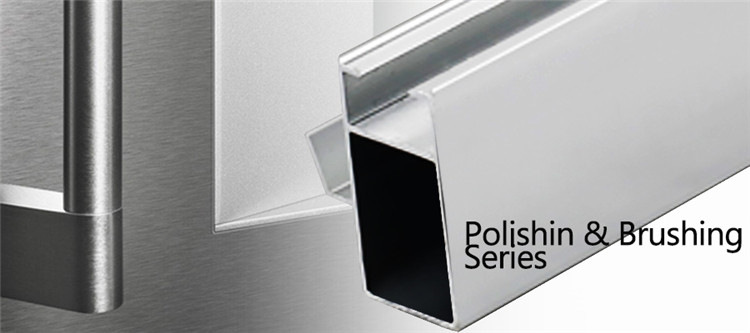 Modern Design Powder Coating Window and Door Aluminum Extrusion Profiles for Algeria