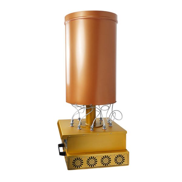 Low altitude 2km 2.4g 5.2g fixed Omnidirectional drone defense &detection jammer system