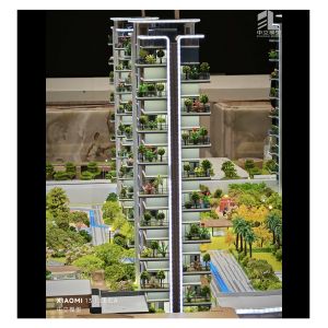Real Estate Architectural Scale Model High Precision LED Architecture Miniature