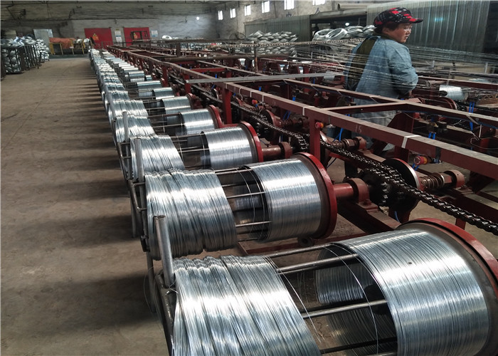 Iron Steel Wire Annealing And Galvanizing Line For Making Construction Binding Wire