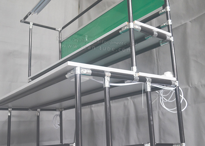 Workshop Lean Pipe ESD Work Table Clean Surface Wear Resistance Eco - Friendly