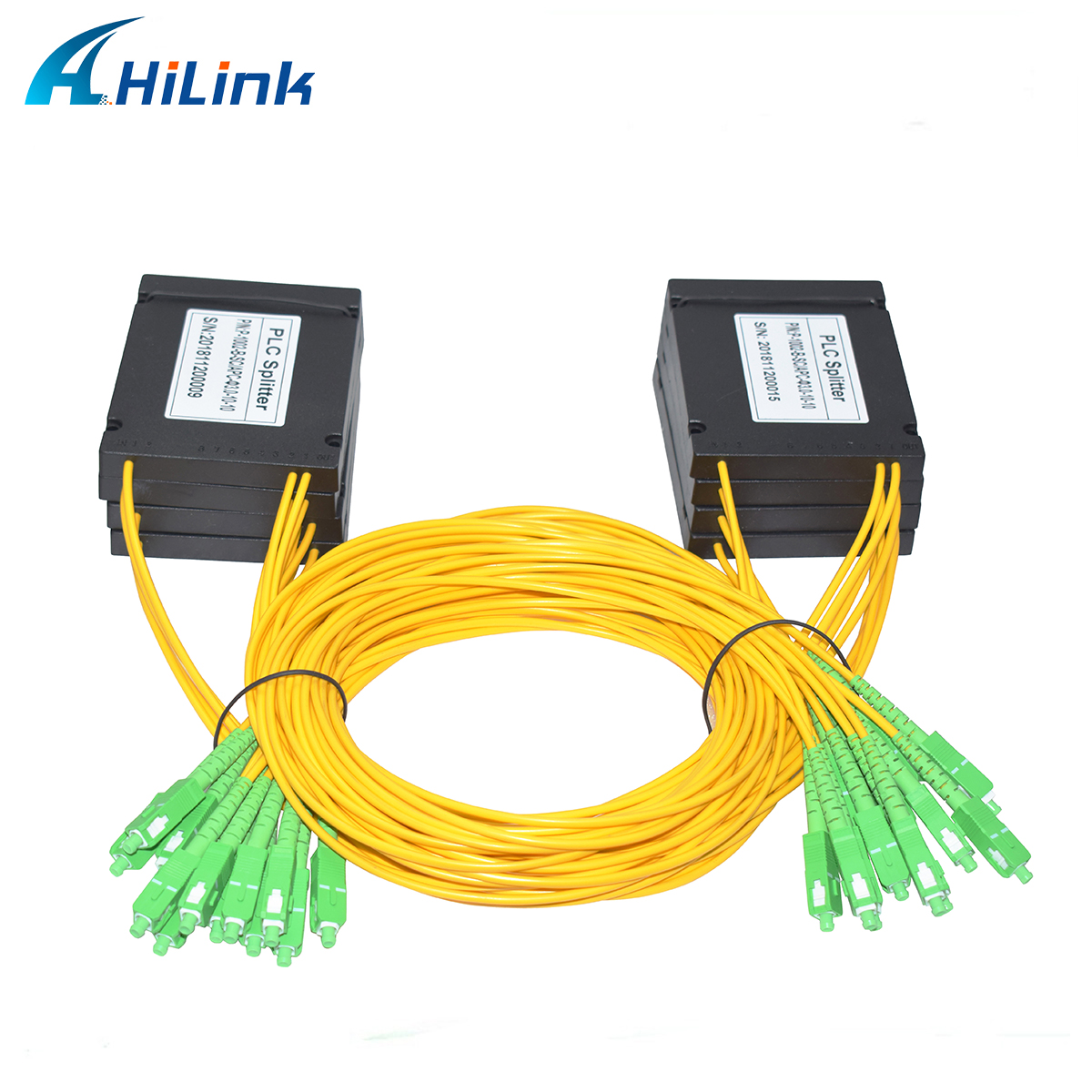 1X12 Single Mode PLC Optical Splitter ABS Box 3mm Cable SC/UPC Connectors