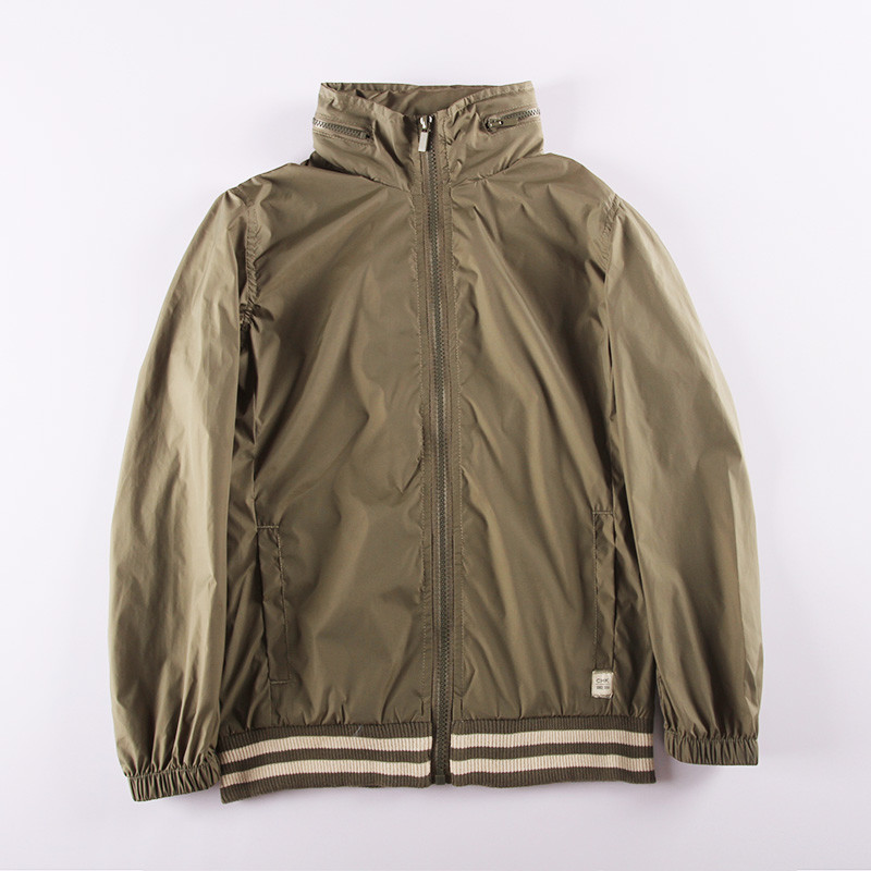 2 Color 100% Polymide Kid'S Bomber Jacket Size 2 - 12