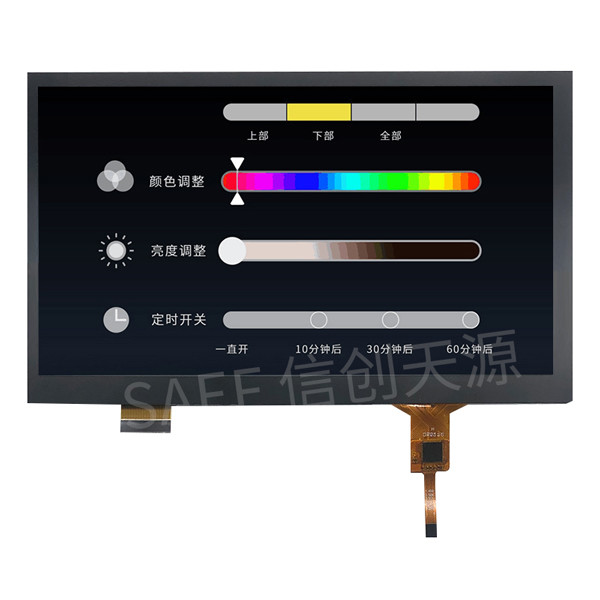 7 Inch PCAP Touch Screen 1024X600 All Viewing Angles IPS For Industrial Medical
