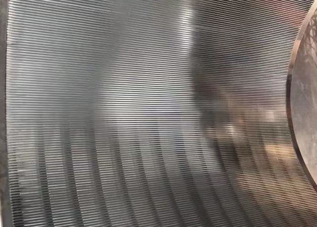 Wear Resistant SS304 Ripple Board Slot Screen Basket