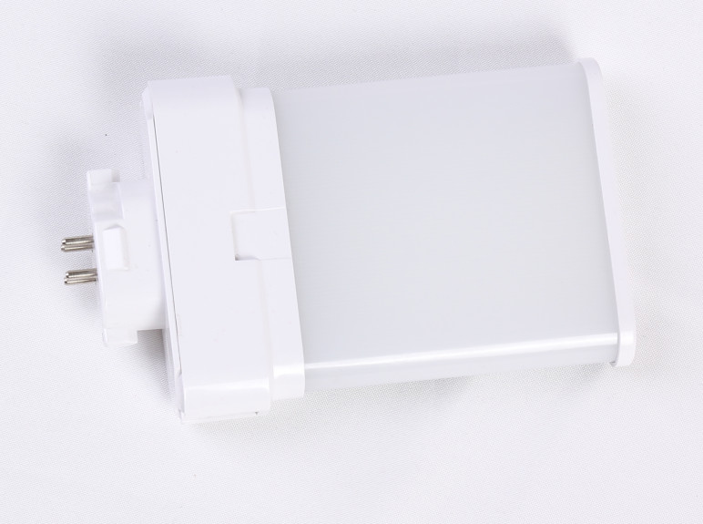 Commercial Lighting 4 Pin LED Bulb Milky Cover Energy Saving 125 * 81MM