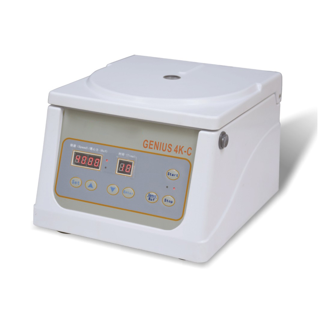 Small Low Speed 4000rpm Plasma Centrifuge for Cosmetics Laboratory and Medical Testing