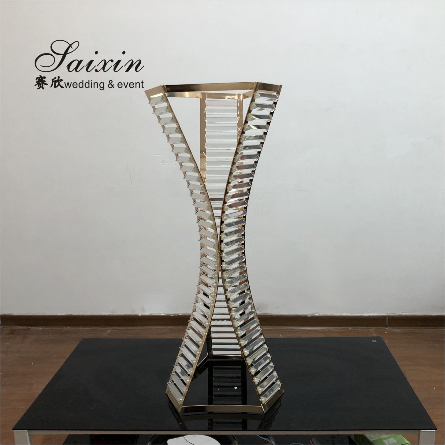ZT-542 Luxury Crystal Flower Stand Centerpiece For Wedding Decor