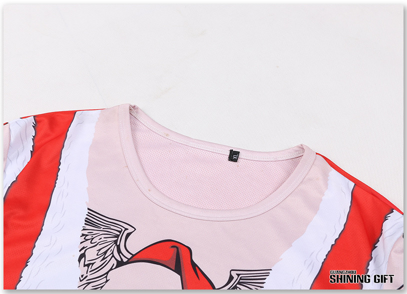 Breathable Men T-Shirt, Colourful Scrawl Printed Tees Eyelets Mesh Blend Long Sleeve