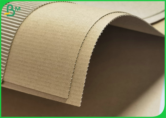 Single Faced Wave Flute Colour Corrugated Paper Cardboard Sheet For Gift Carton 