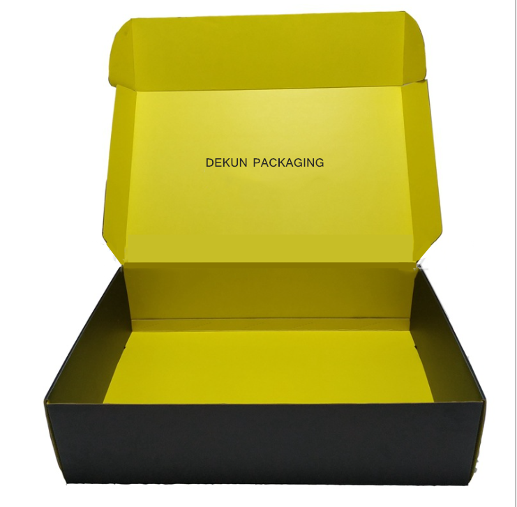 9x6x4 Personalized Mailer Boxes Front Tuck End Recyclable Corrugated Board