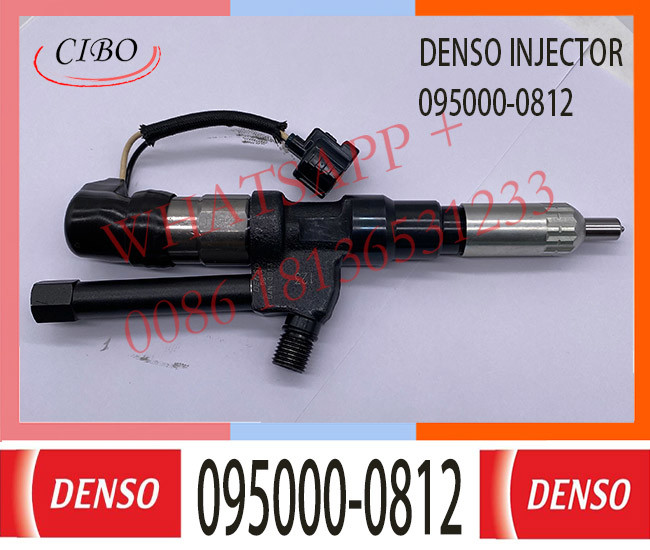 Diesel Fuel Injector 095000-0812 For K13C 700 Series Truck 23910-1231 23910-1231C