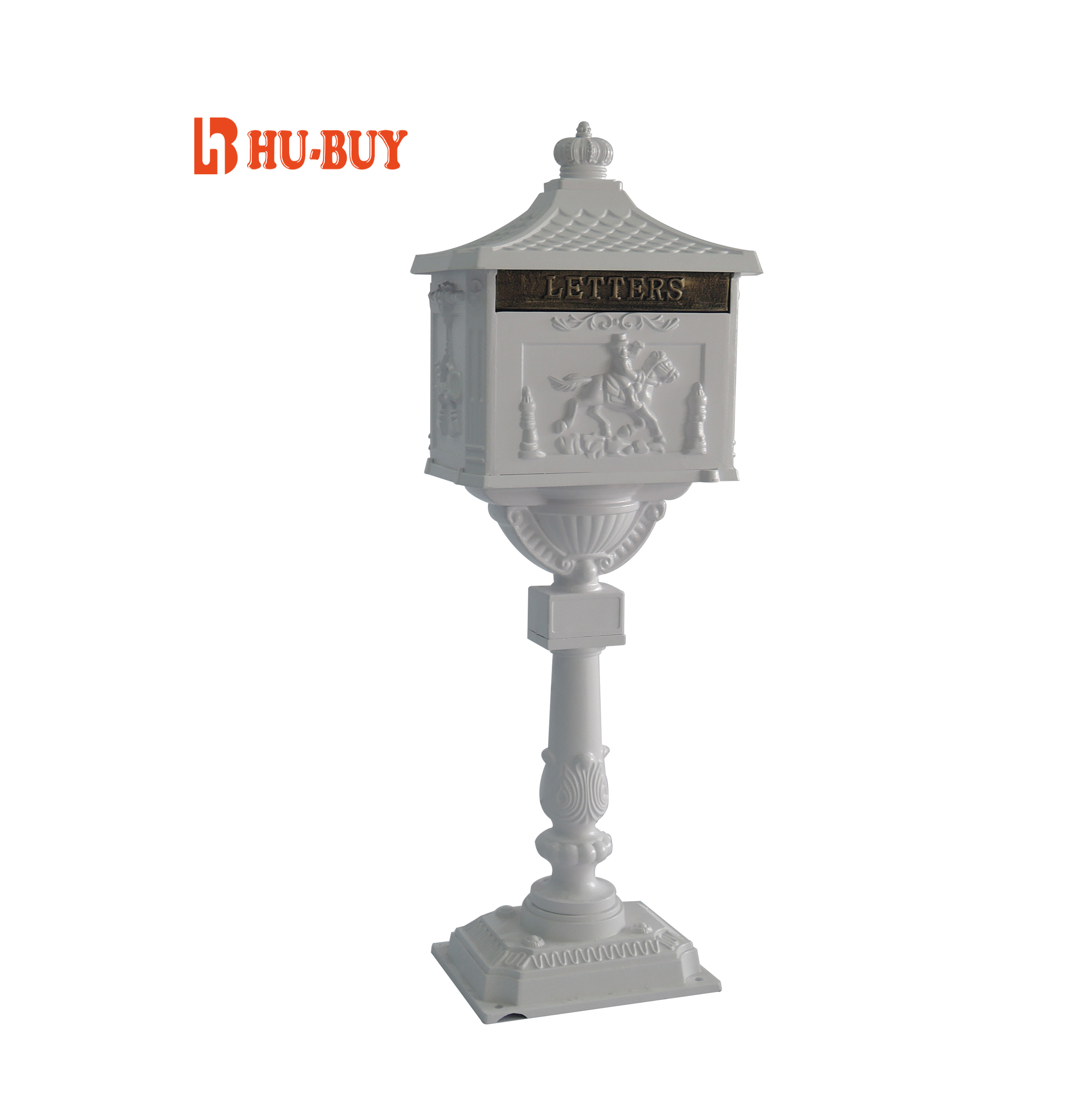 Elegant Residential Mailboxes Long Lasting Powder Coat Finish Surface