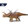 Buy cheap Robotic Waterproof Outdoor Dinosaur Statue In Park Equipment / Realistic Garden from wholesalers