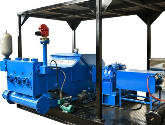 2800hp HDD Triplex Mud Pump Single Acting Piston 2100rpm