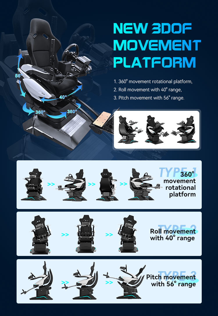 YHY Ultimate Racing Pro Version The Ultimate VR Racing Simulator for Professional Players