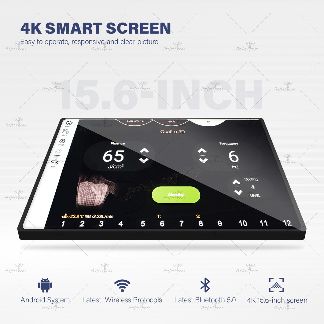 15.6 Inch Color Touch Screen Diode Laser Removal for and Comfortable Hair Removal