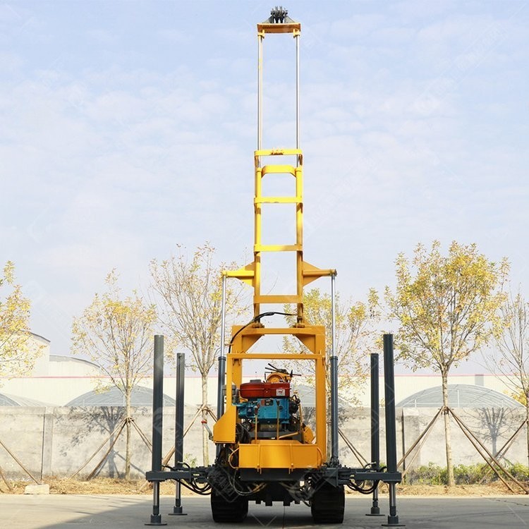200 Meter Tower Crawler Drilling Rig For Hydraulic Engineering Construction Site Survey