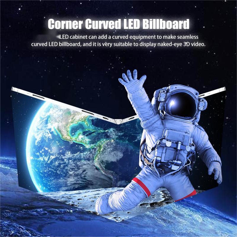 P8 Outdoor Fixed LED Display Aluminum Cabinet 25kg Front And Back Maintenance