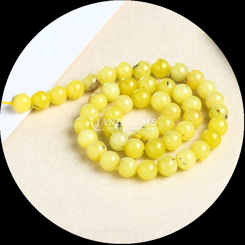 Round Cut Gems Bead Various Colors Chalcedony Loose Bead Strands Suitable for Bracelets from Origin
