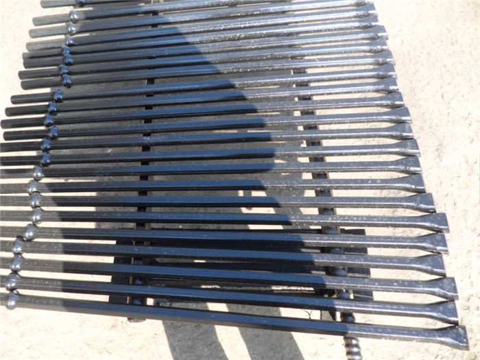 22mm Hexagonal Plug Hole Integral Drill Steel or Rock Drill Rod For Quarry Mining Rock Drilling Tools