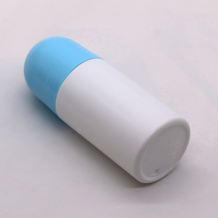 HDPE Eye Cream Refillable Roll On Bottle for Antiperspirant Mosquito-Repellent 50ml