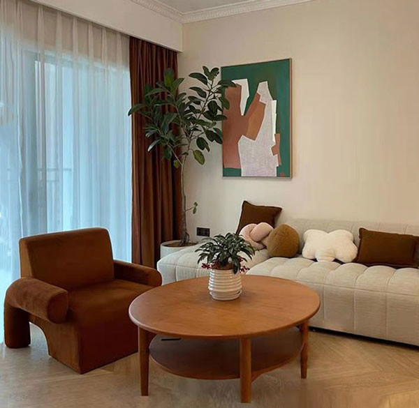Velvet Single Seater Sofa Bed Luxury Corduroy Velvet Armchair Unique