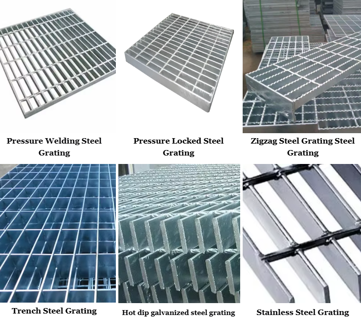 Industrial Steel Utility Grillages Structural Support Drainage Ventilation Edge Protection