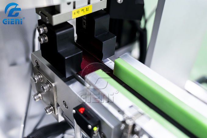 Irregular Cylindrical Lip Gloss Tube Labeling Machine 60pcs/Min Automated Tube Labeler