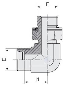 1cg9 Pipe 90 Degree Elbow Pto Tractor Pump Bsp Male Fittings Near Me Hydraulic Adapter Thread Chart