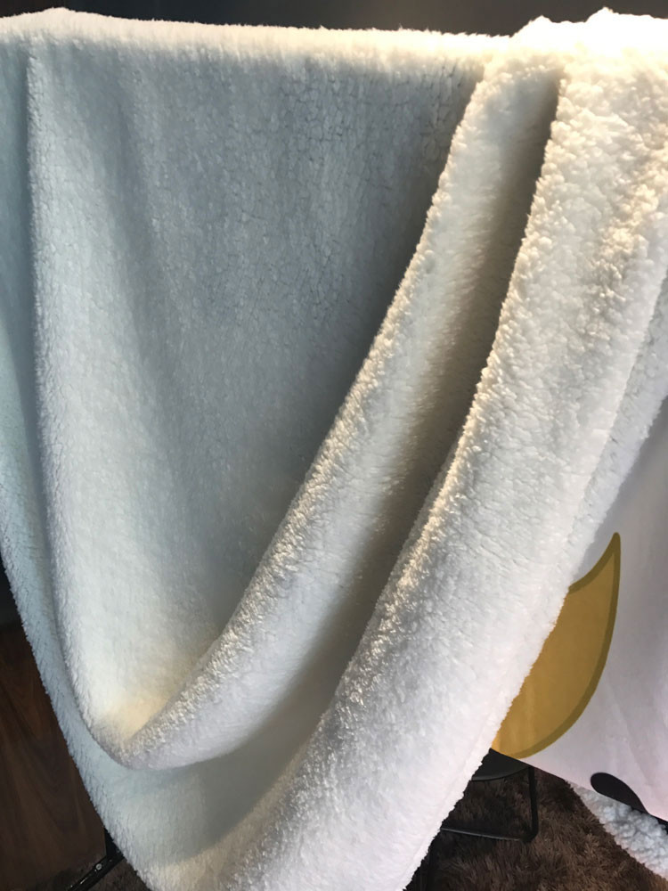 100% Polyester Kids Flannel Blanket , Cute Throw Blankets Anti Static Non Irritating