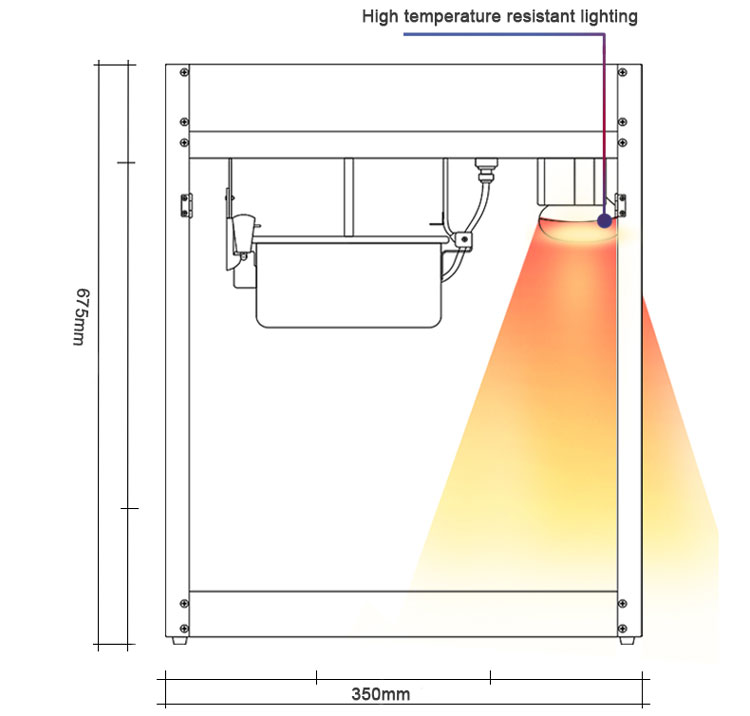 Fast and Easy Popcorn Production with Quick-Heat Technology Stainless Steel Machine