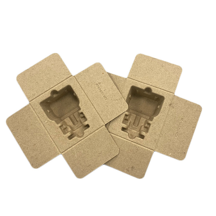 Ecofriendly Molded Pulp Containers Dry Press Technique Waterproof