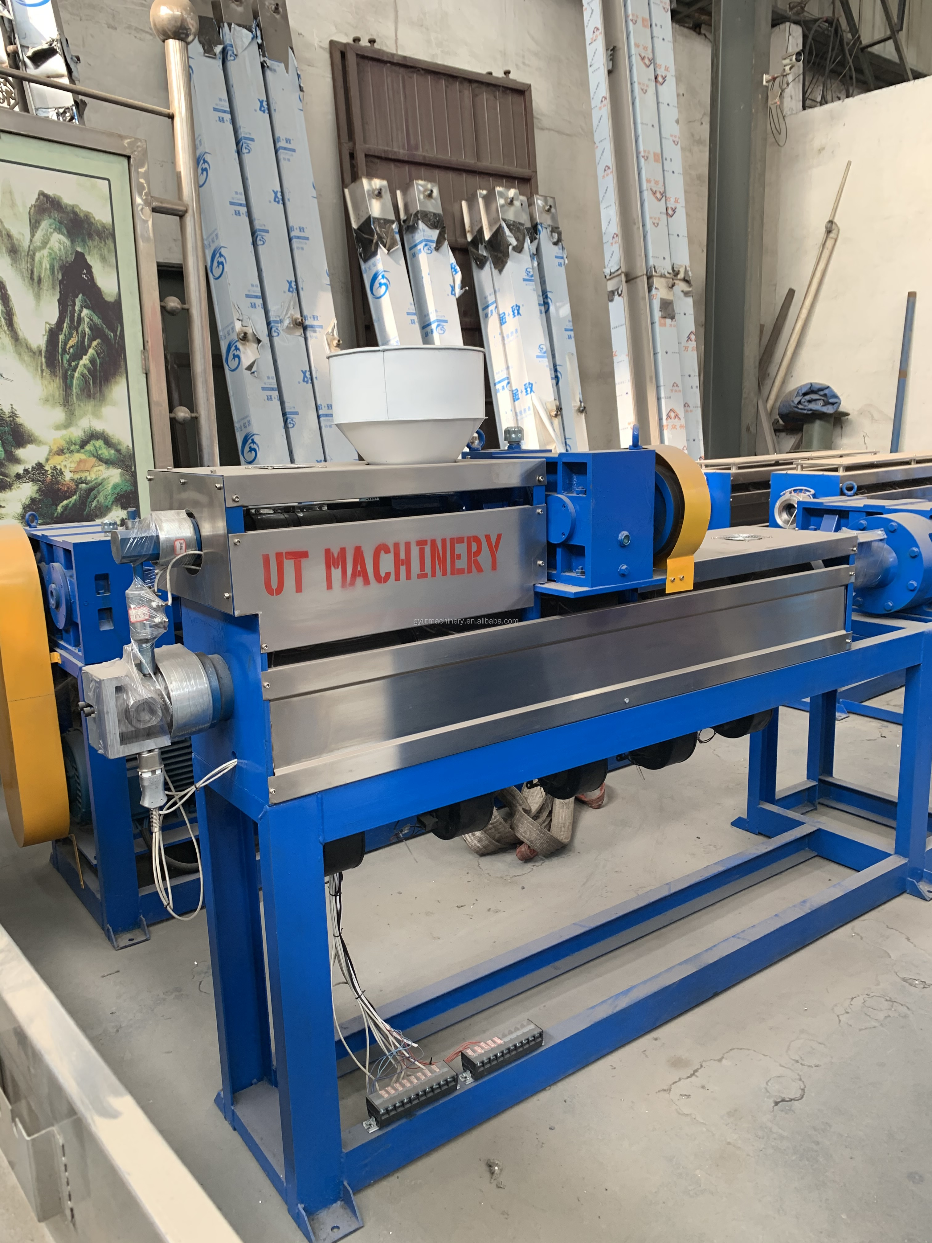 75 40 Wire Cable Electric Copper Wire Extrusion Machines for Industry Cable Production