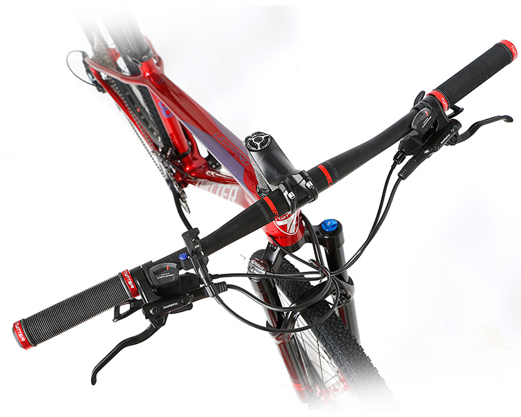 30 Speed Big Tires 27.5 Inch Off Road Mountain Bike Carbon Fiber Frame No Fold