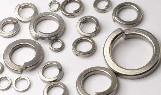 General Industry Hot Dip Galvanized Spring Flat Washer DIN127 with Open Retaining Ring