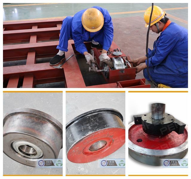 1-50t Heavy Load Capacity Battery Transfer Trolley With Remote Controller