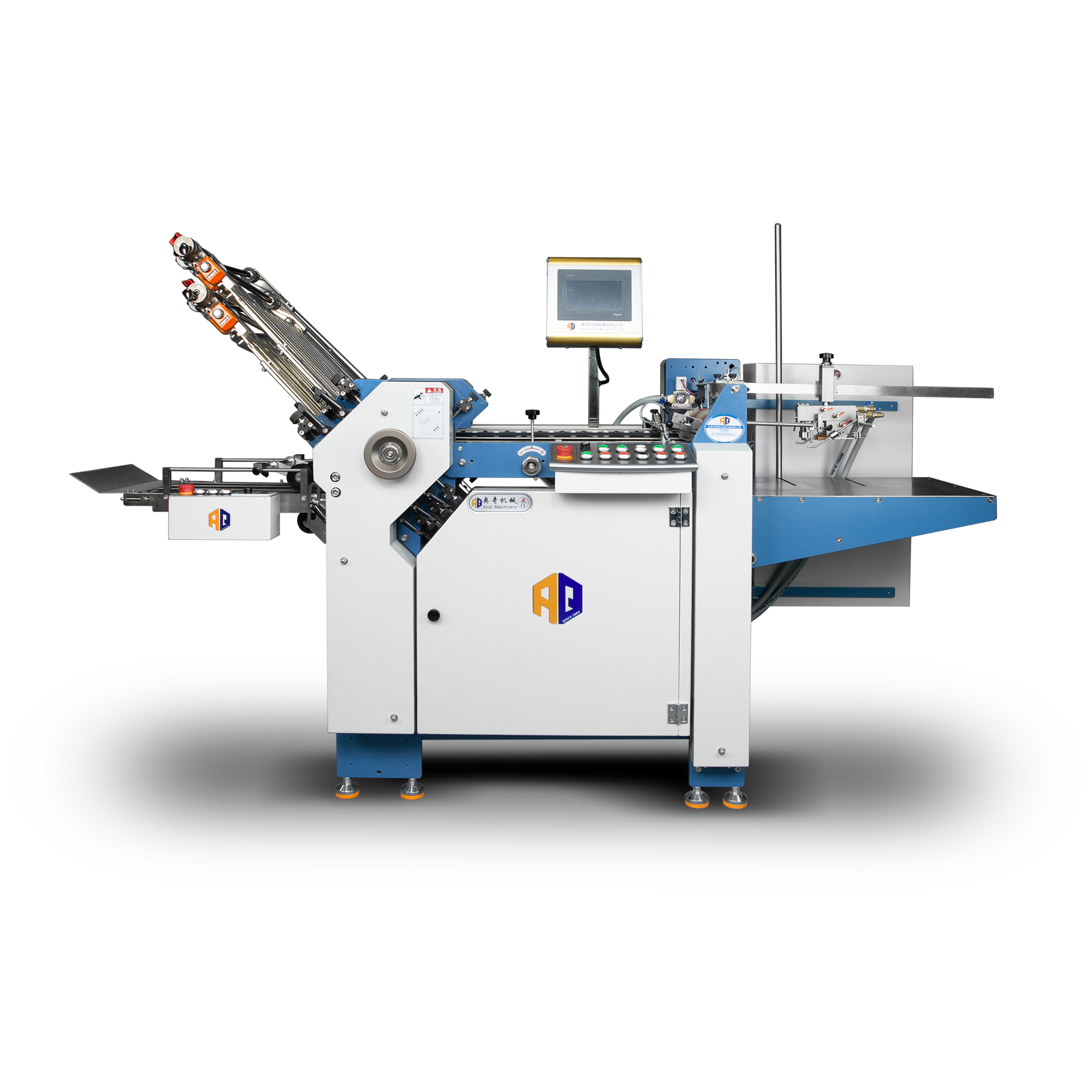 High Speed A4 Paper Folding Machine With Ultrasonic Double Sheet Detection