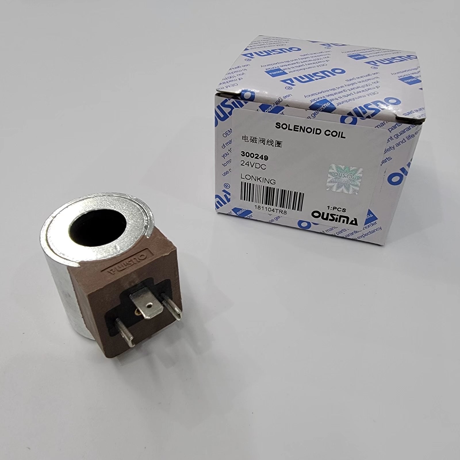 LONGKING Solenoid Valve Coil , 300249 solenoid coil 24vdc
