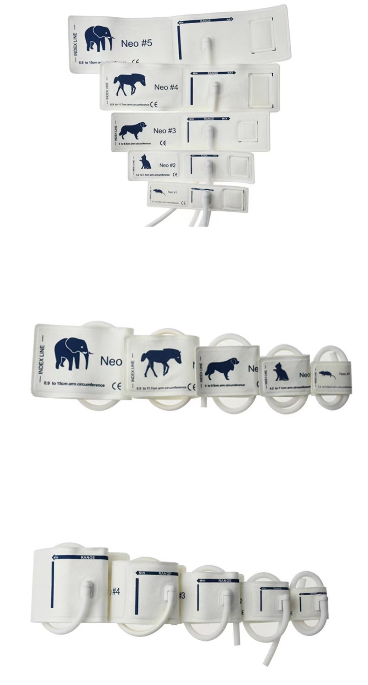 Clinic Portable Multi Parameter Veterinary Patient Monitor Handheld For Dog Pet