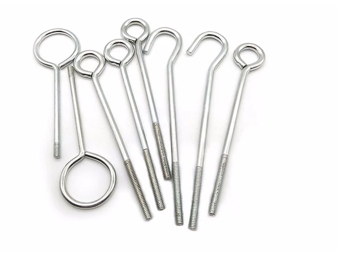 Outlet Eye Tow Hook Bolt Lock Hanger Bolt Standard DIN Grade 4.8 8.8 for Applications